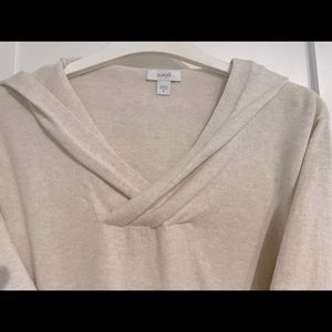 Jjill Purejill lightweight sweater hoodie